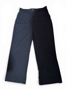 Halara HaloTek Air Wide Leg Black Pull On Pants Size XL